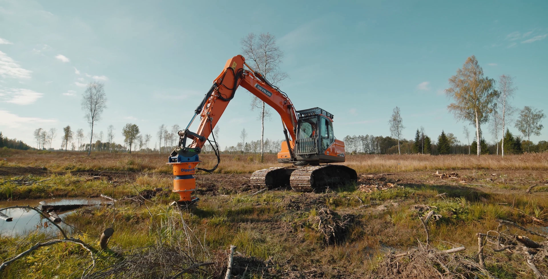 dipperfox used on rail baltica estonia