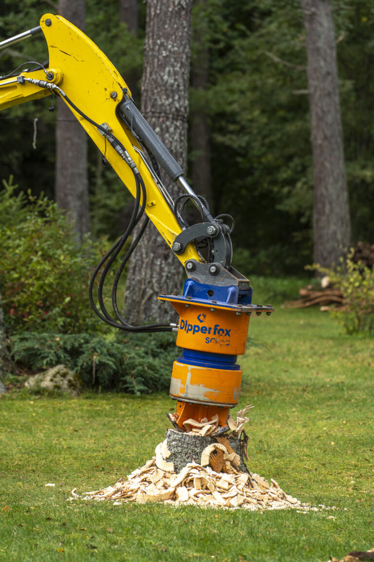 Fortal Rental Fleet Incorporates Stump Grinders - Dipperfox