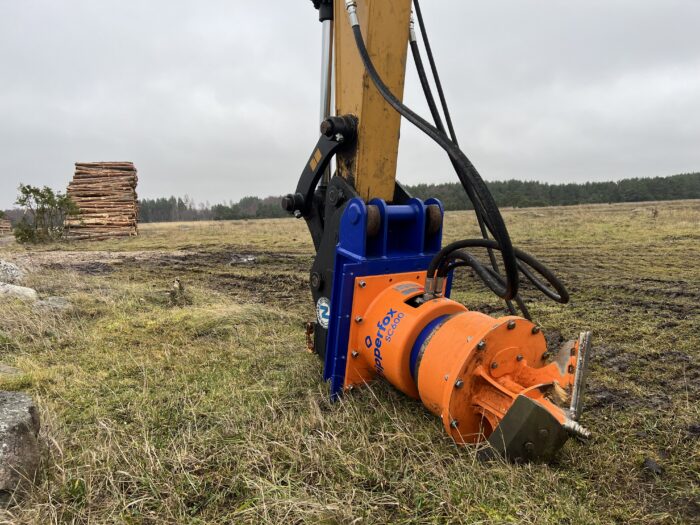 stump removal tool for exavators